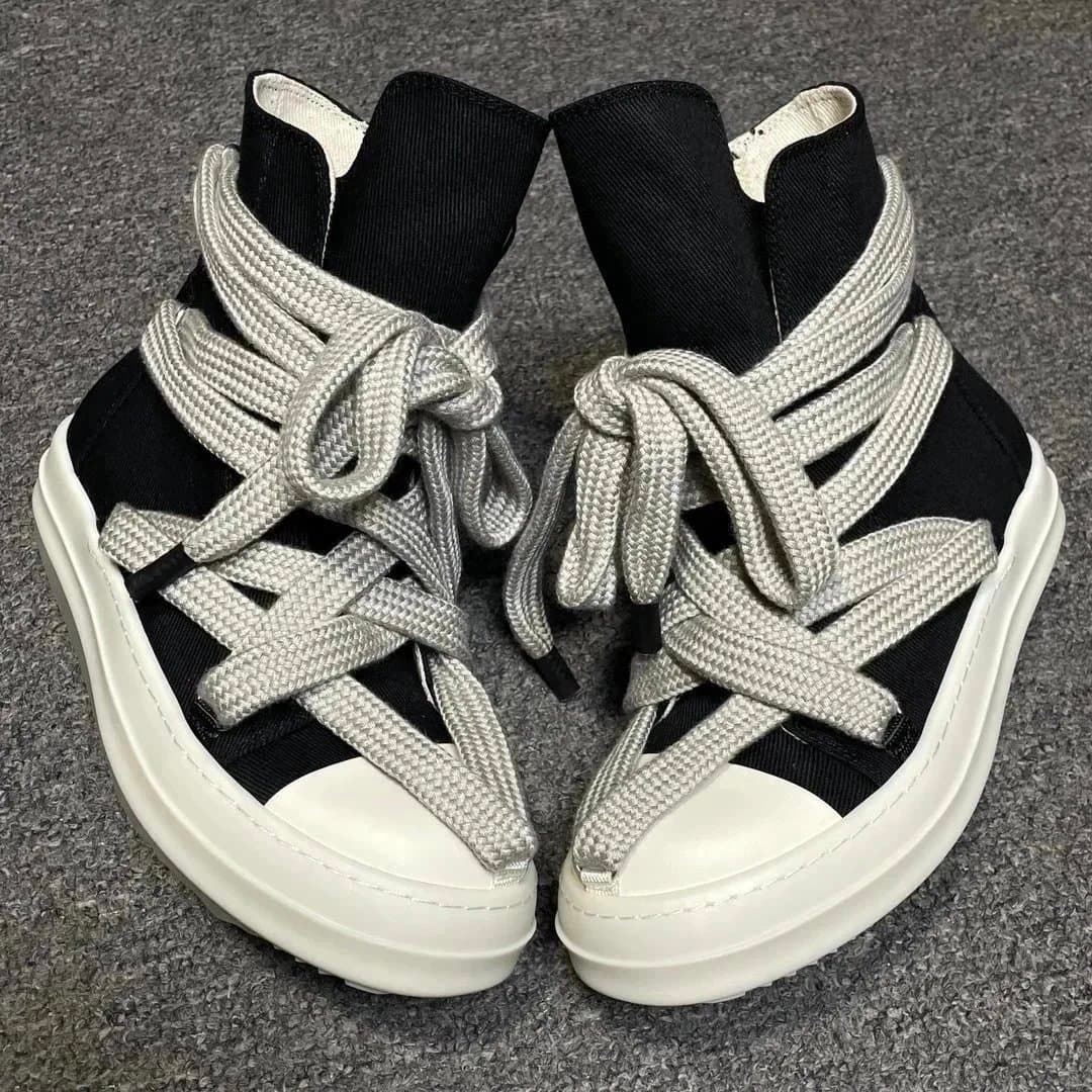 Converse Pro Leather Black Cream — X1版本 RO · 布面五芒星系带