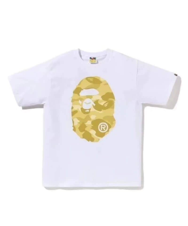 BAPE Ape Head Tee Big Ape Head — 727# 白金