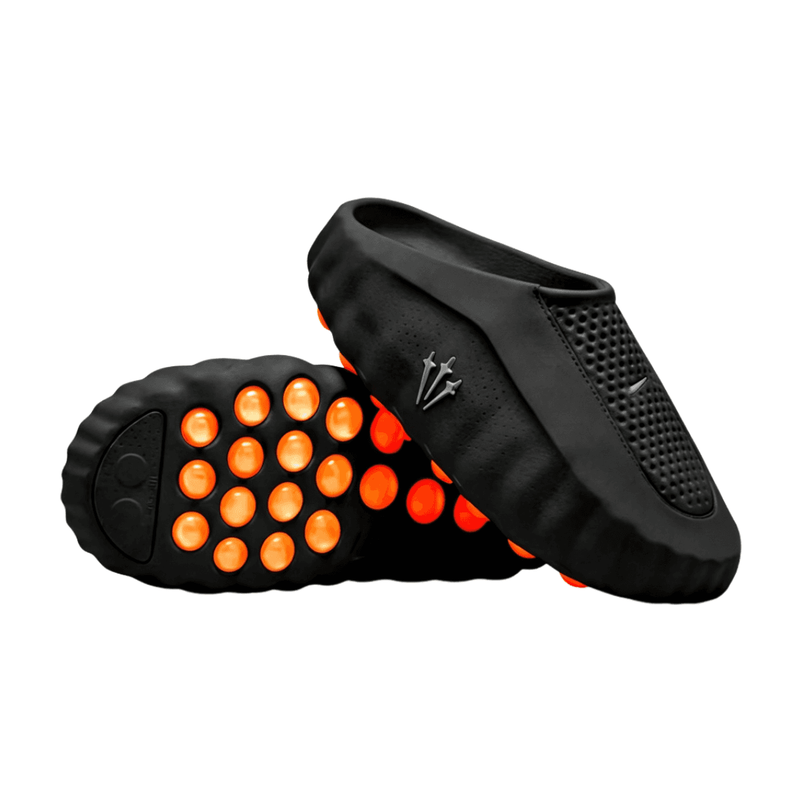 Sp5der Slide Mule Black Orange