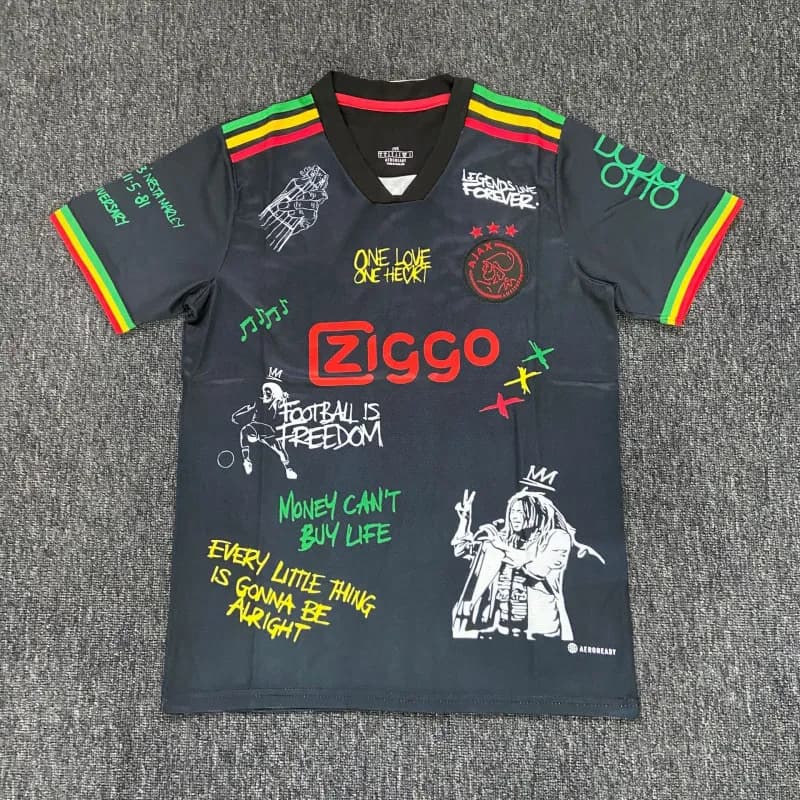 Palace Football Jersey Floral Print with FC Palestine Crest — 阿贾克斯1