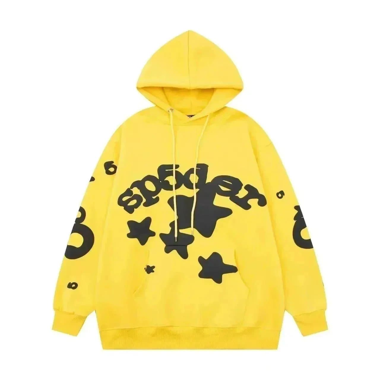 Sp5der Hoodie Spider Logo Print