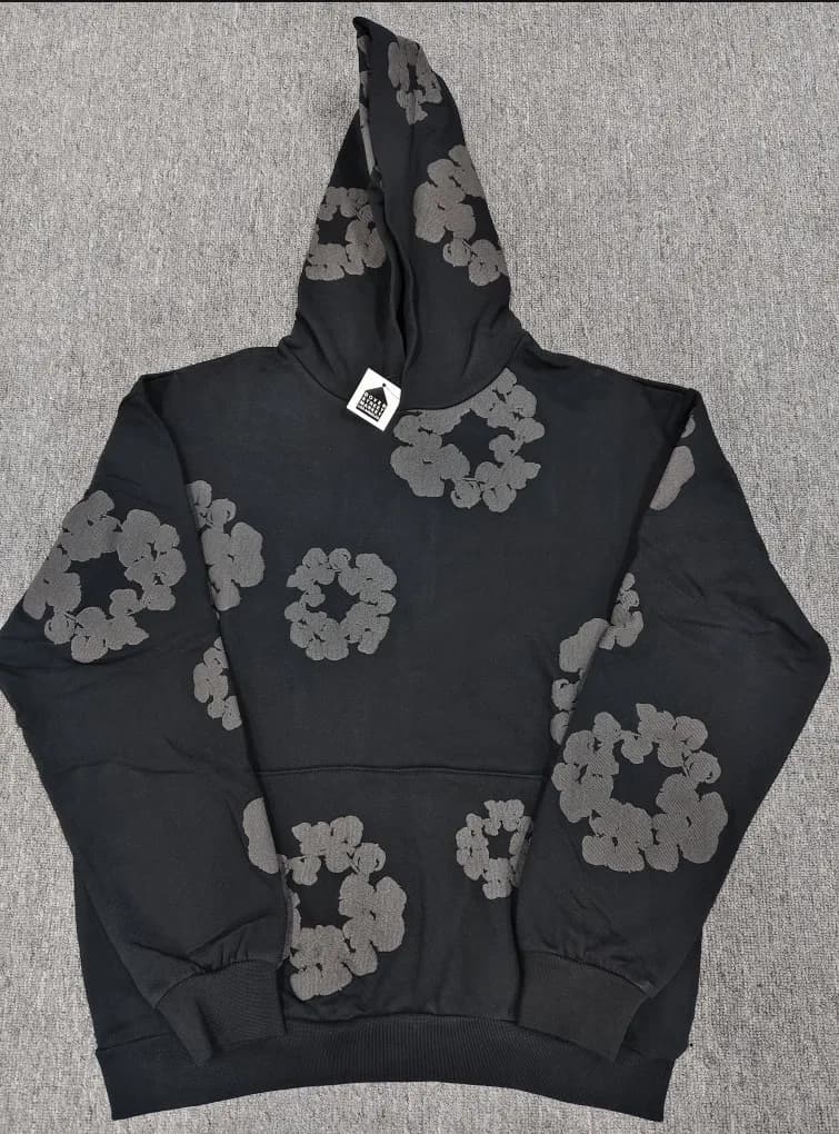 Balenciaga Hoodie Floral Print