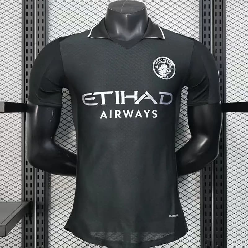 Nike France Home Jersey 2024 Away — 2526 manchester city black
