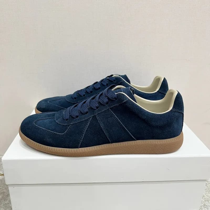 Maison Margiela Future Sneaker Navy Suede