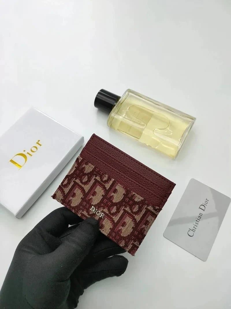 Oblique Card Holder Dior Oblique Print