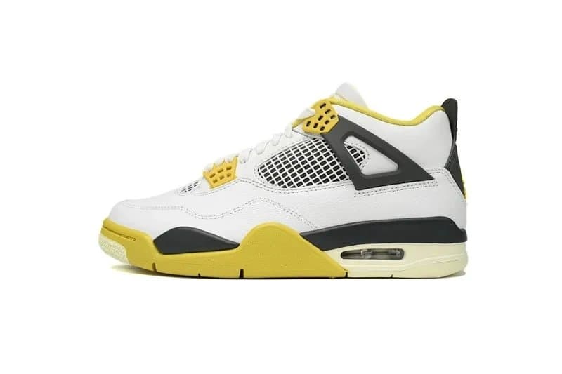 Air Jordan 4 White Cement — 35-47.5 (Message Remarks Size) · 白黄