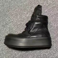 Rick Owens Drkshdw Platform Boot All Black