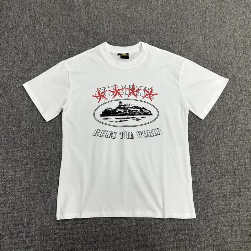 Palace T-Shirt Rules The World — 3115 ( 白色 )