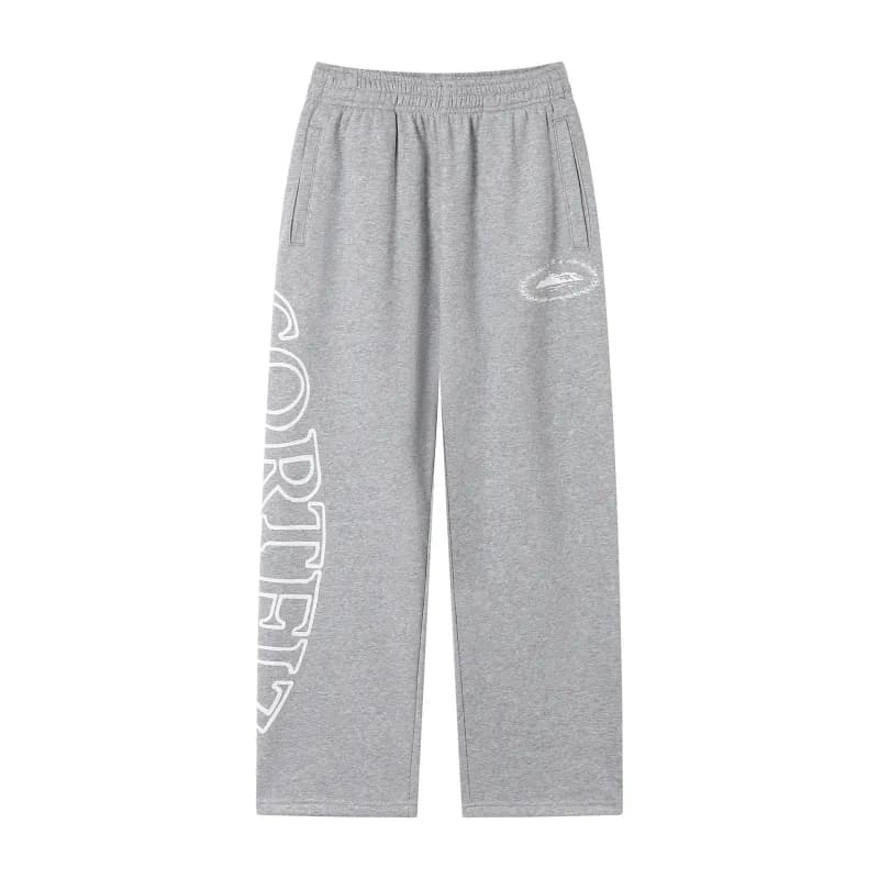 Corteiz Track Pants Logo Print