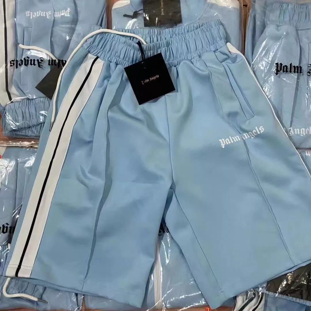 Palm Angels Track Shorts Side Stripe — 17