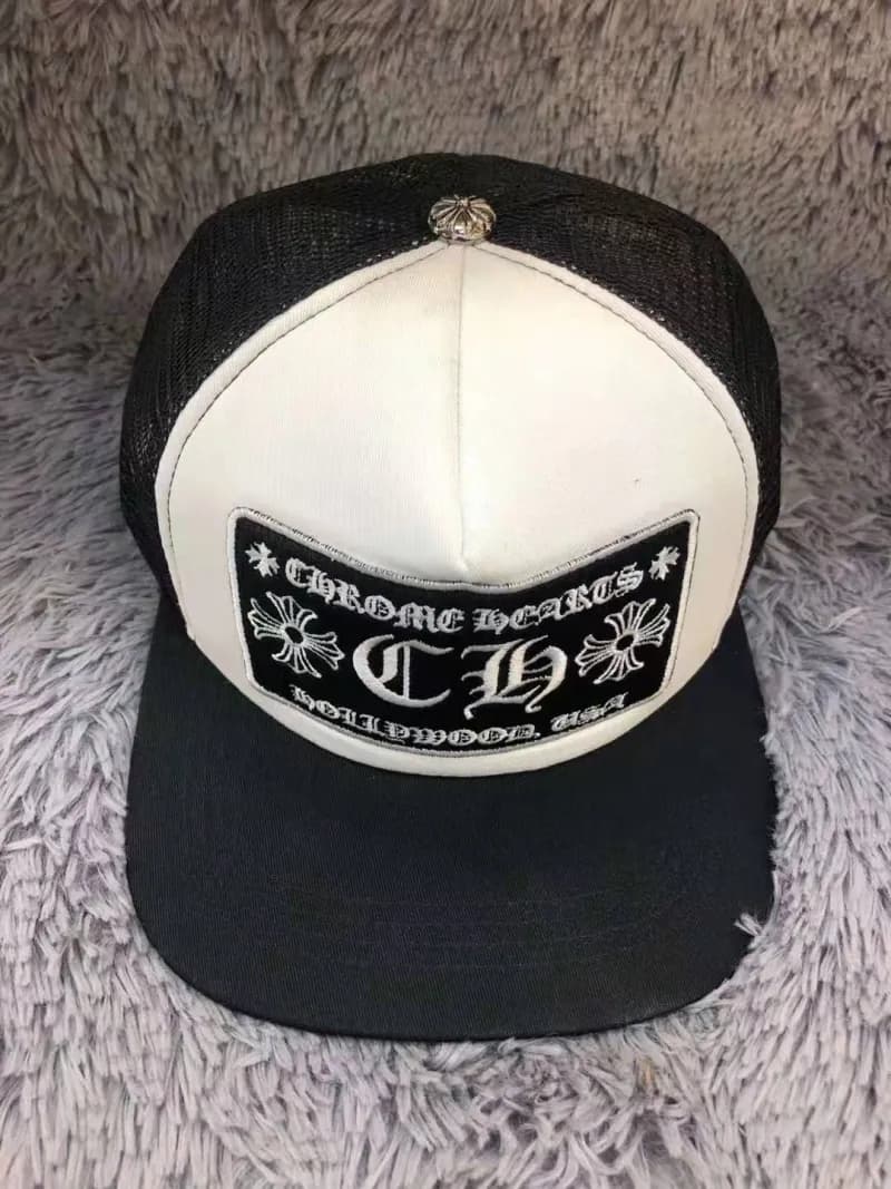 Trucker Cap Chrome Hearts Logo Patch