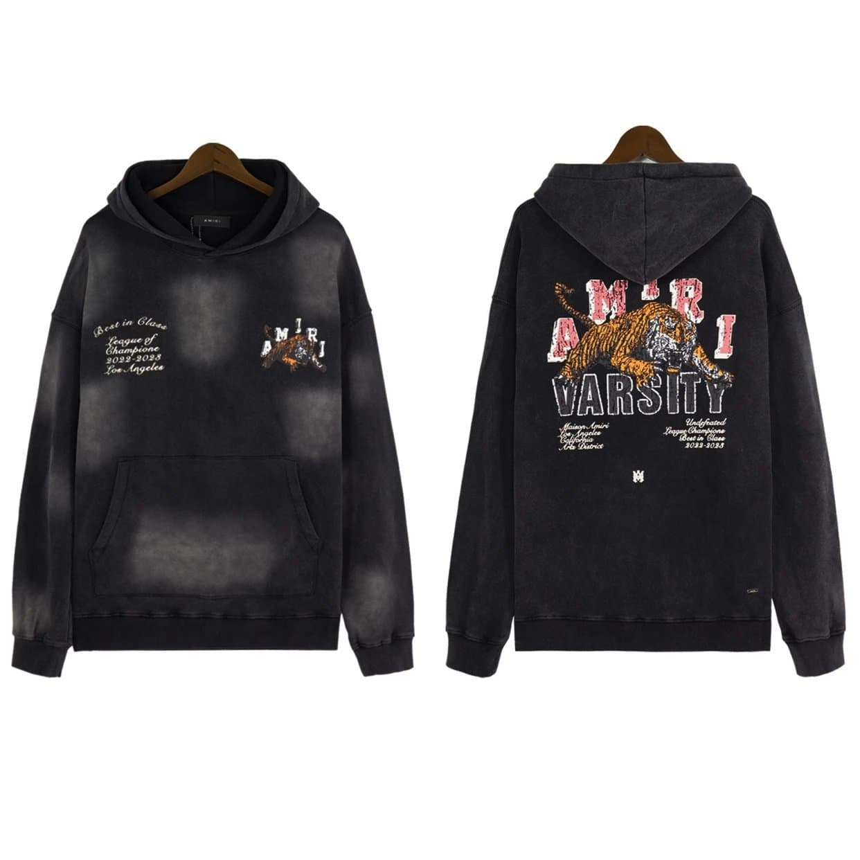Amiri Hooded Sweatshirt Script Logo — S34