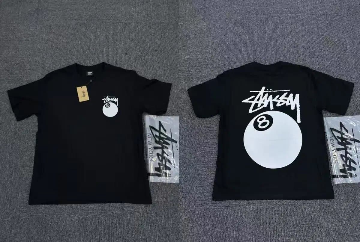 BAPE Ape Head Tee Plaid Ape Head — 黑色白球*High quality