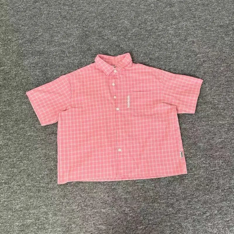 Supreme Short-Sleeve Shirt Grid Check