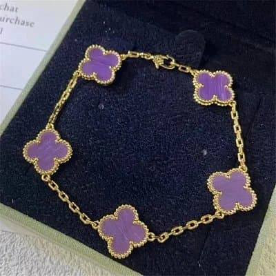 Van Cleef & Arpels Alhambra Bracelet Five Motifs — 16