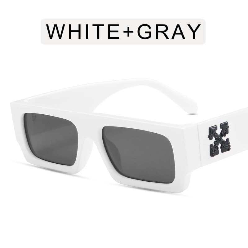 Off-White Sunglasses White + Gray