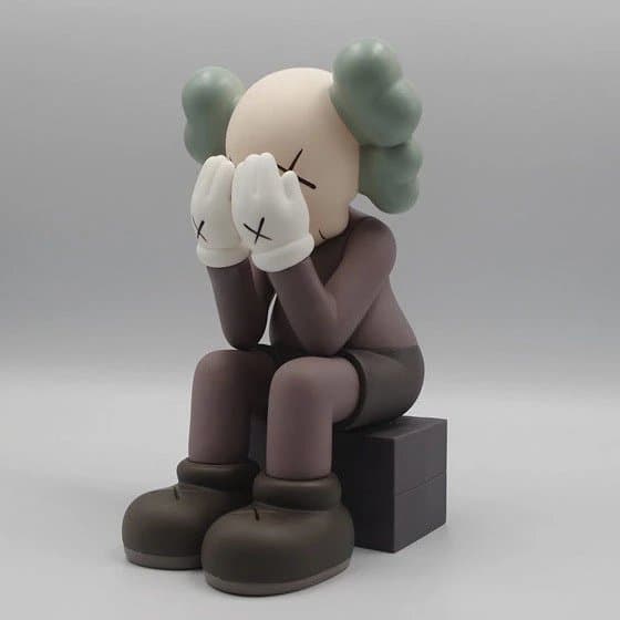 KAWS Companion Dissected Anatomy — 28cm 海港城 咖色【盒装】