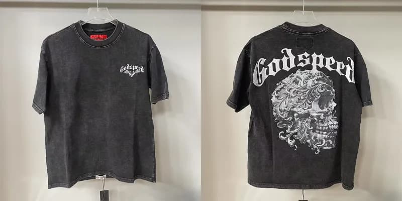 Gallery Dept. Graphic Tee Earth & Skeleton Print — 款式 27