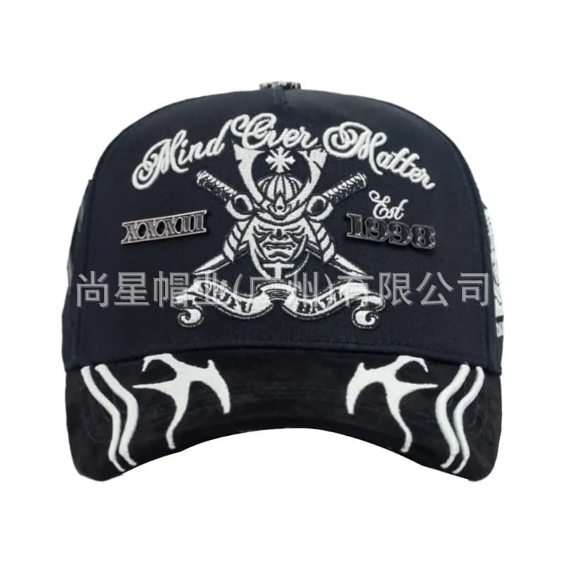 Revenge Trucker Cap RICH FOREVER Embroidered — D450