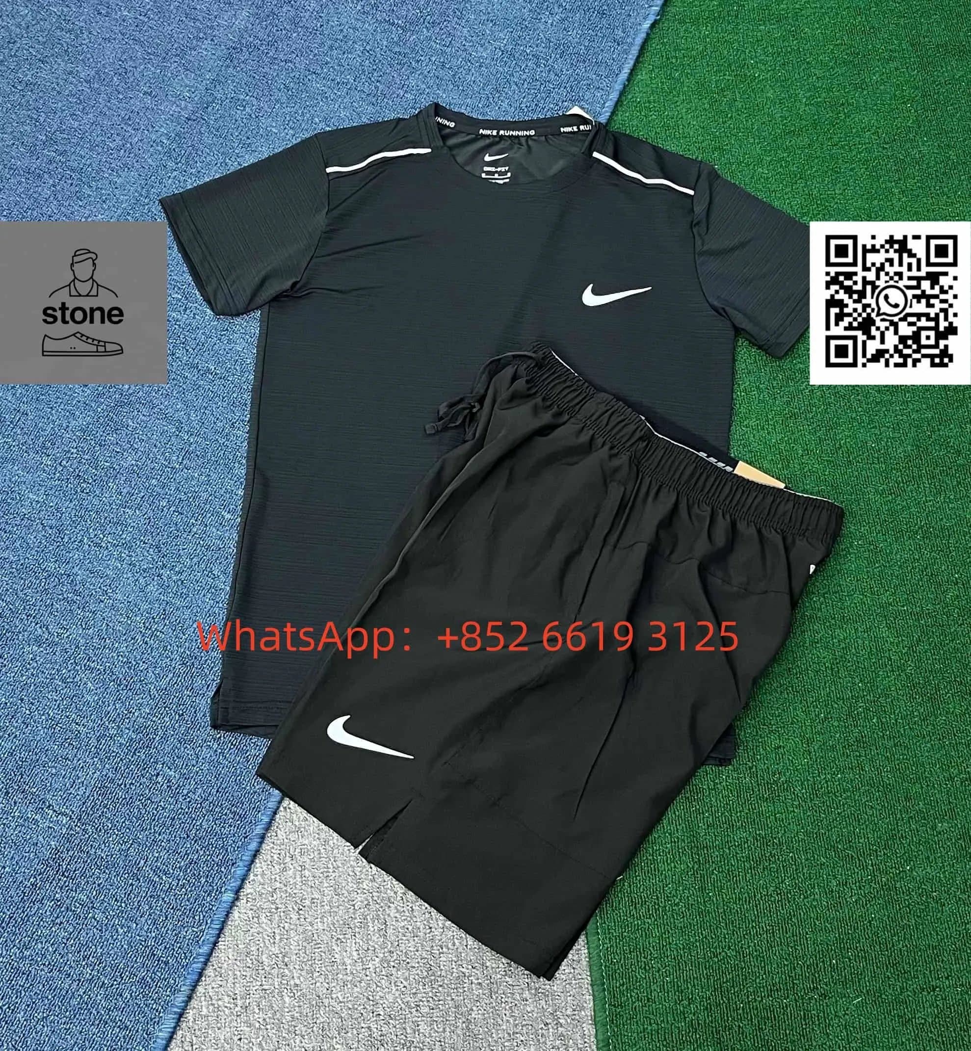 Nike Running Set Black/White
