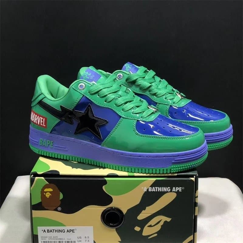 BAPE Air Force 1 Low Camouflage Star — A27