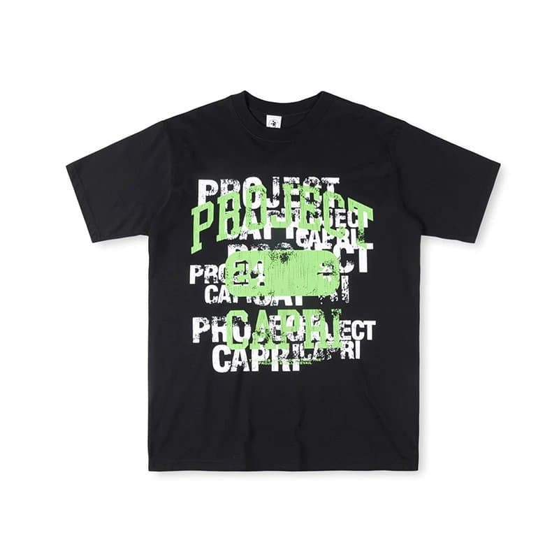 Corteiz Graphic Tee Project Capitol Print — 270204#