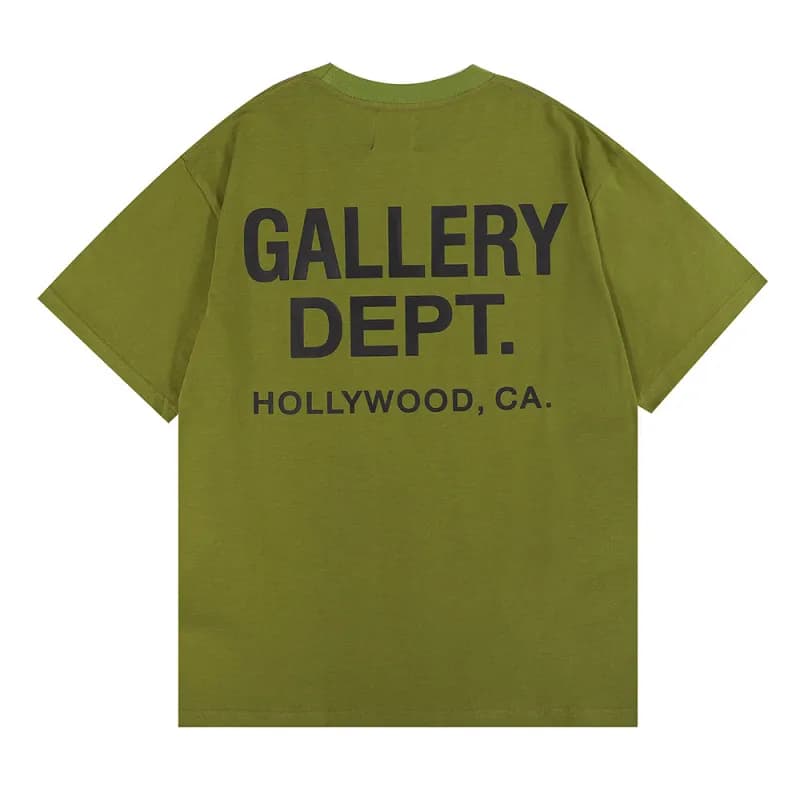 Gallery Dept. Graphic Tee Hollywood CA — 绿色