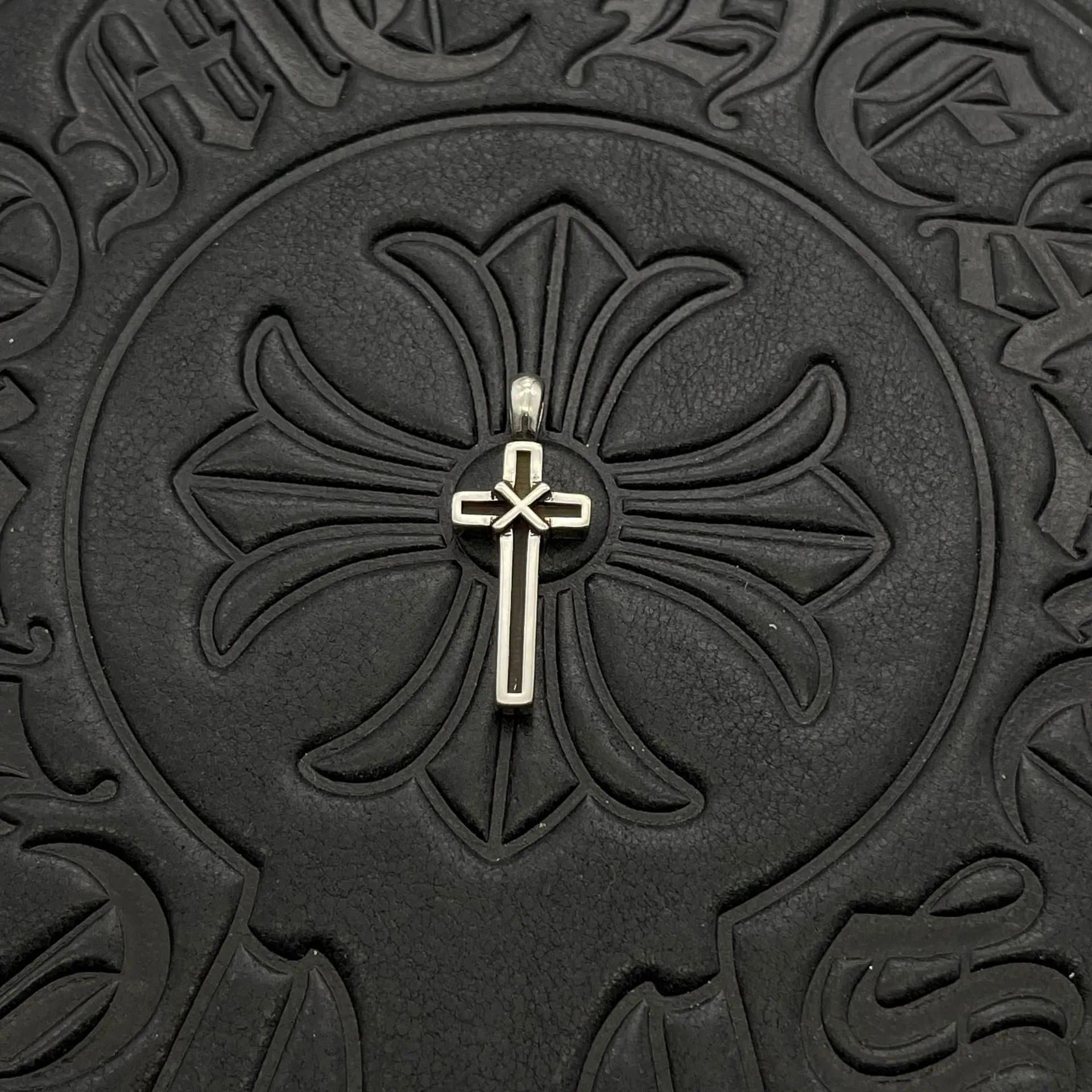 Chrome Hearts Cross Pendant Sterling Silver