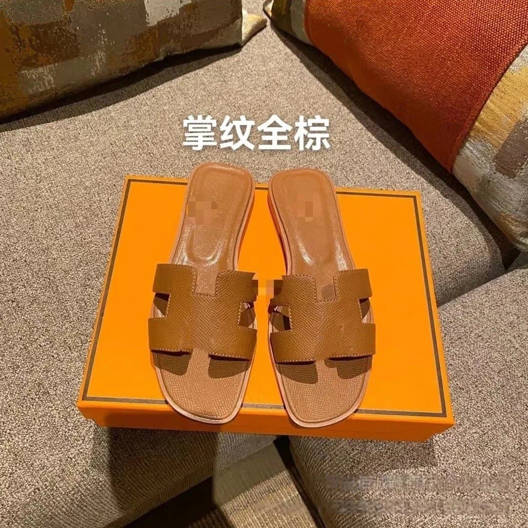 Hermès Oran Slide All White — 17