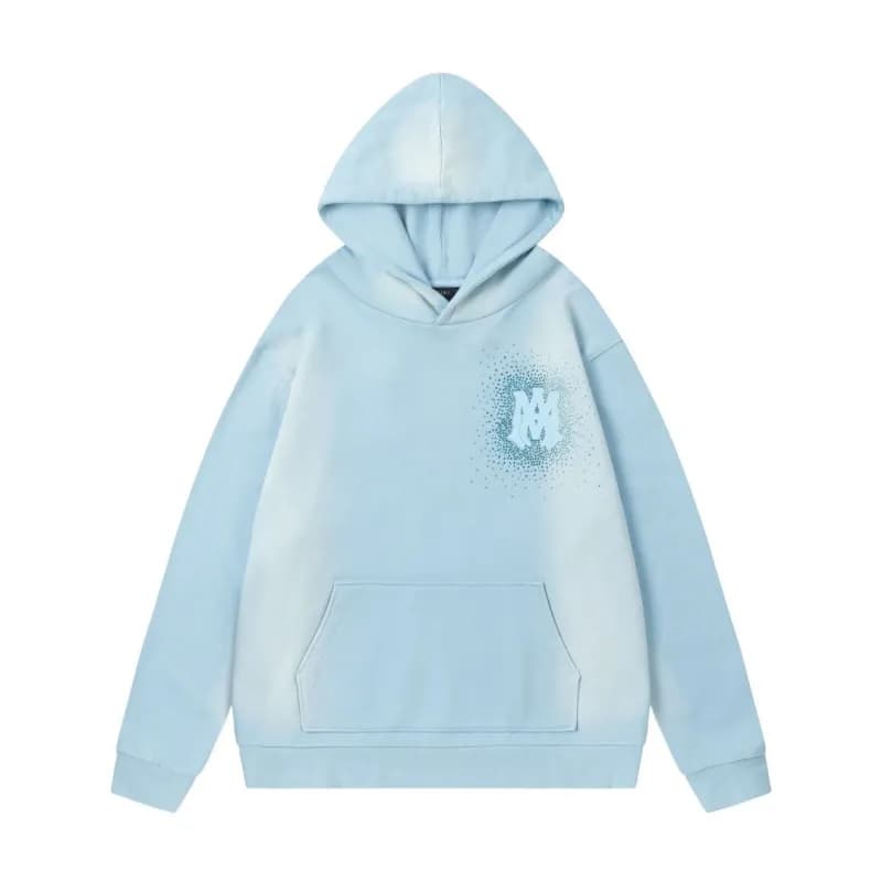 Amiri Crewneck Sweatshirt Embroidered Logo — S129