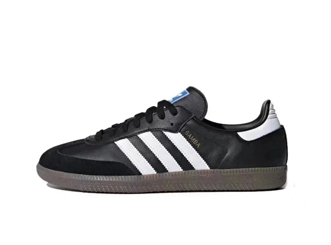 Adidas Samba TOP/S2 Version — TOP版本 · 阿迪桑巴 货号B75807； 桑巴 黑白金