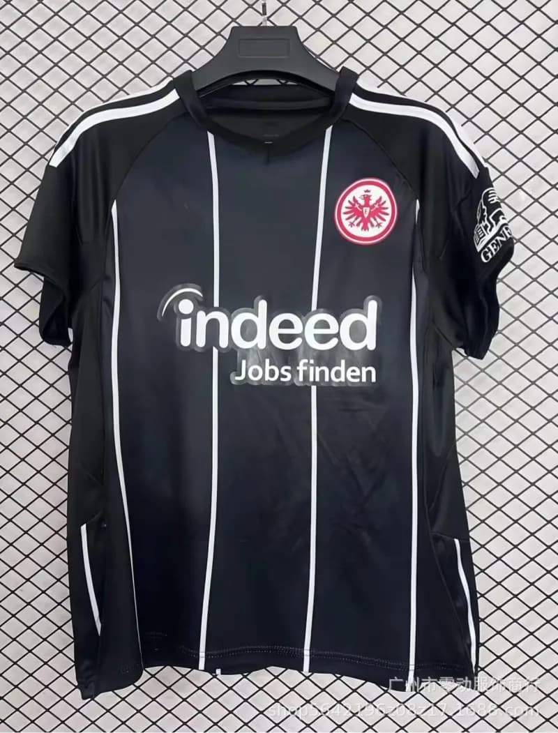 Eintracht Frankfurt Home Jersey Indeed Sponsor