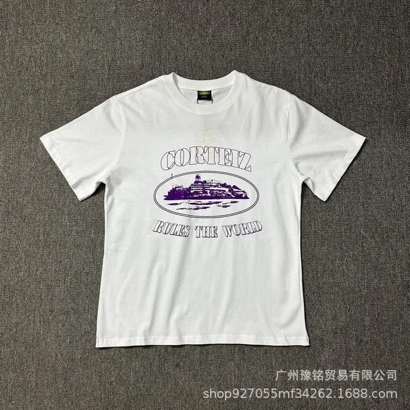 Graphic Tee Corteiz Script Logo — Style 23