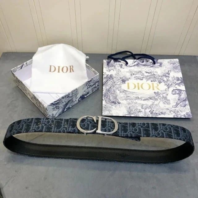Dior CD Belt Oblique Print