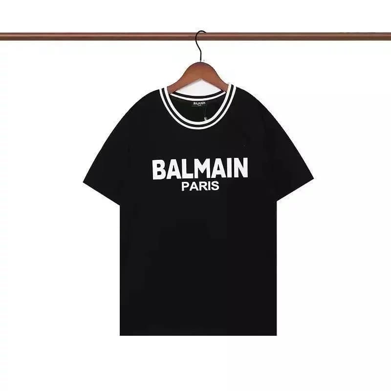 Balmain Logo T-Shirt White Logo