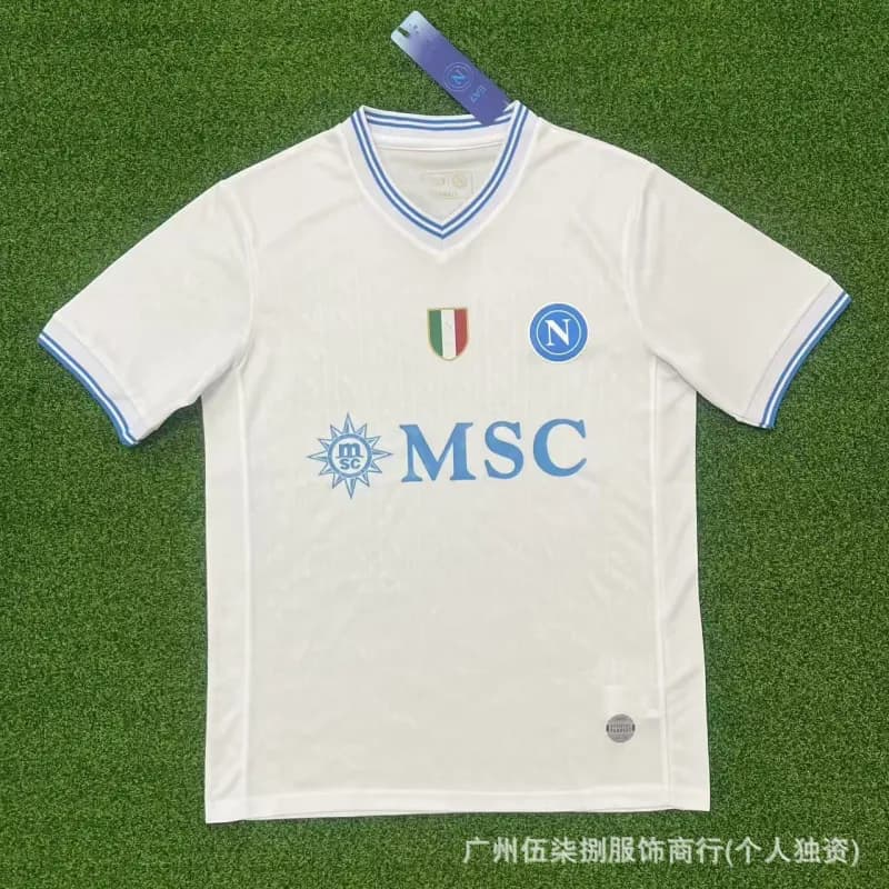 Napoli Home Jersey MSC Sponsor