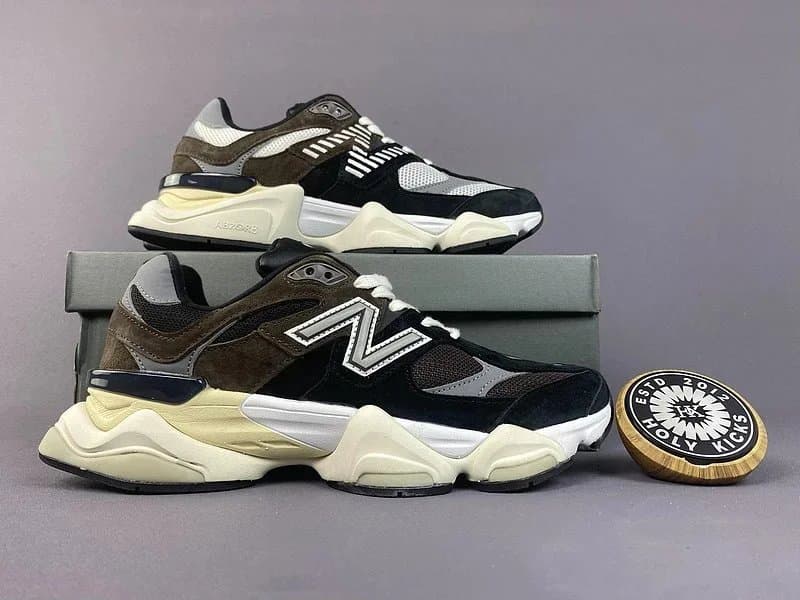 New Balance 9060 Olive Wheat — 05