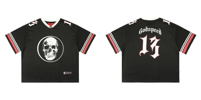 Gallery Dept. Graphic Tee Earth & Skeleton Print — 白色 网眼 如图颜色款式 13