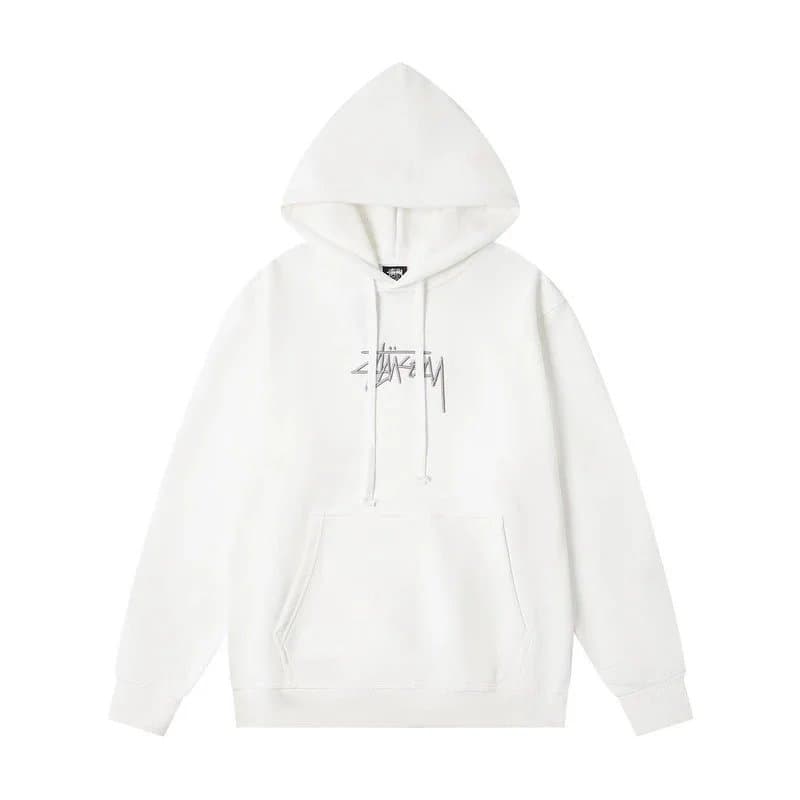 Stüssy Hooded Sweatshirt Embroidered Logo