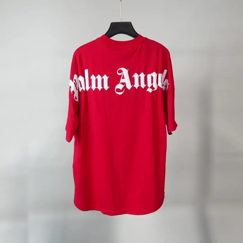 Palm Angels Logo Tee Gothic Print