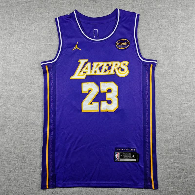 Jordan Lakers Swingman Jersey Bilibili Edition