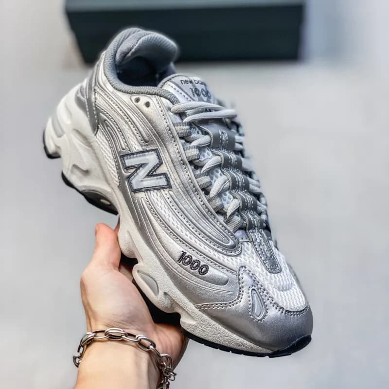 New Balance 1000 Metallic Silver
