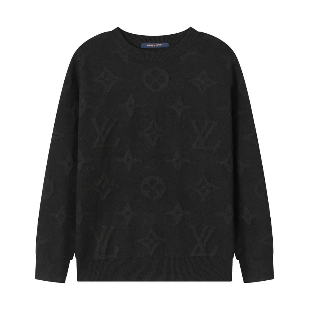 Louis Vuitton Monogram Knit Sweater All-Over Monogram