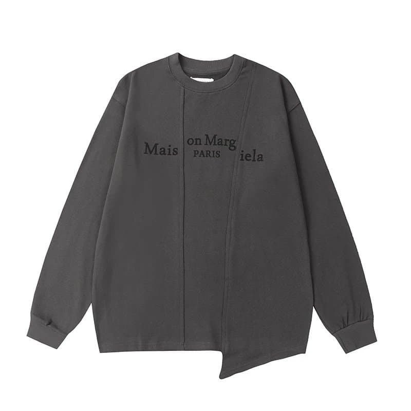 Maison Margiela Numbered Shirt Back Print — 6361灰色