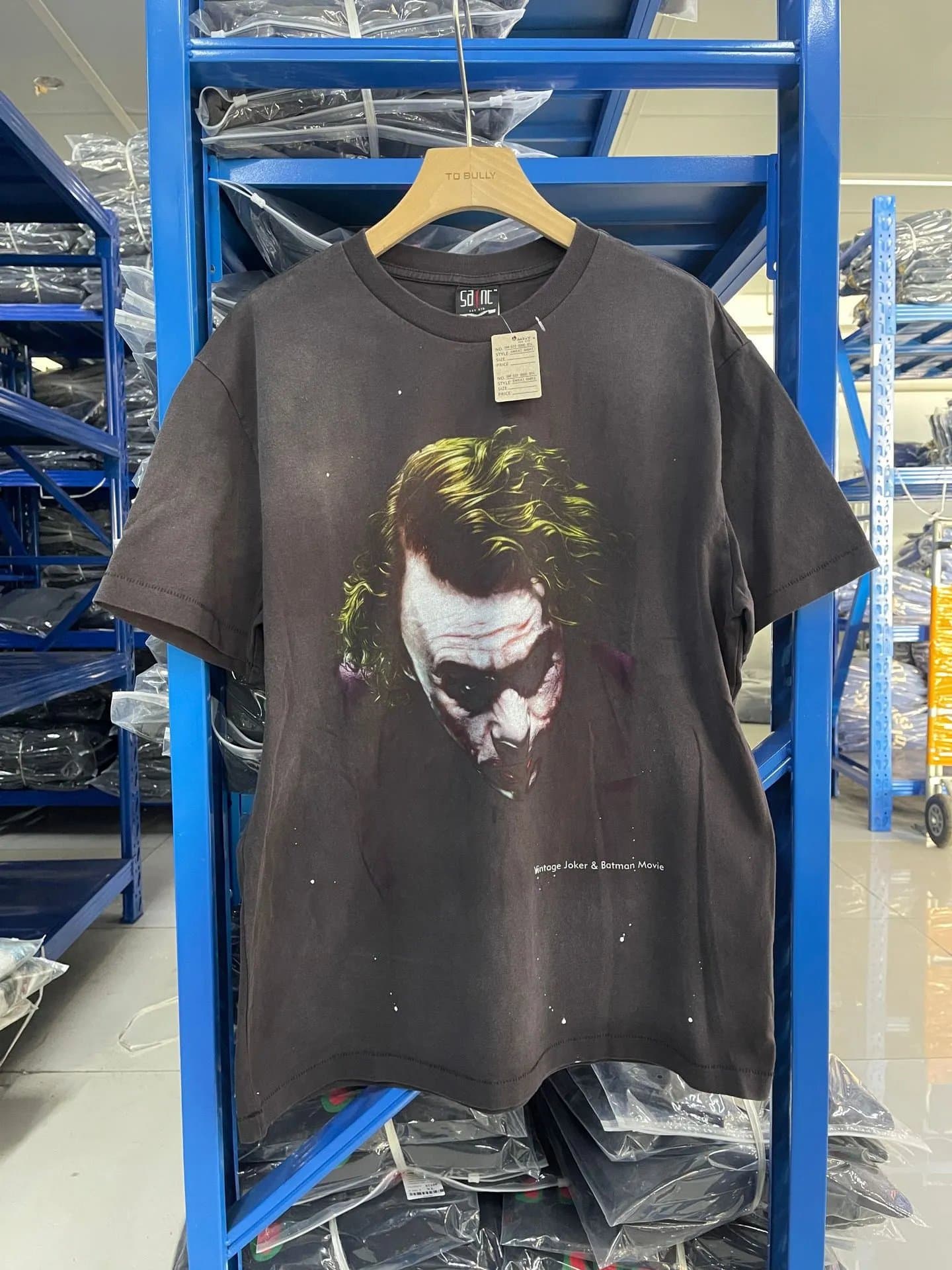 Saint Michael Graphic T-Shirt Joker Print