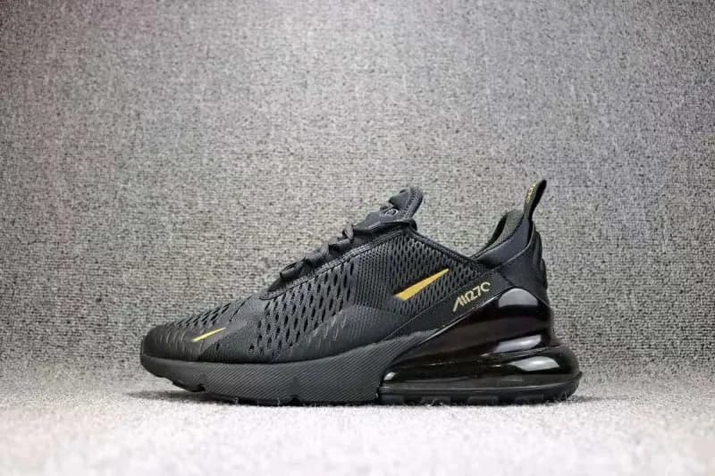 Nike Air Max 270 Black Gold