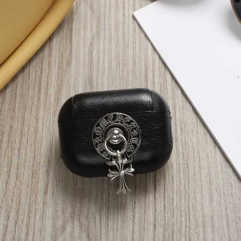 Chrome Hearts AirPods Case Cross Pendant