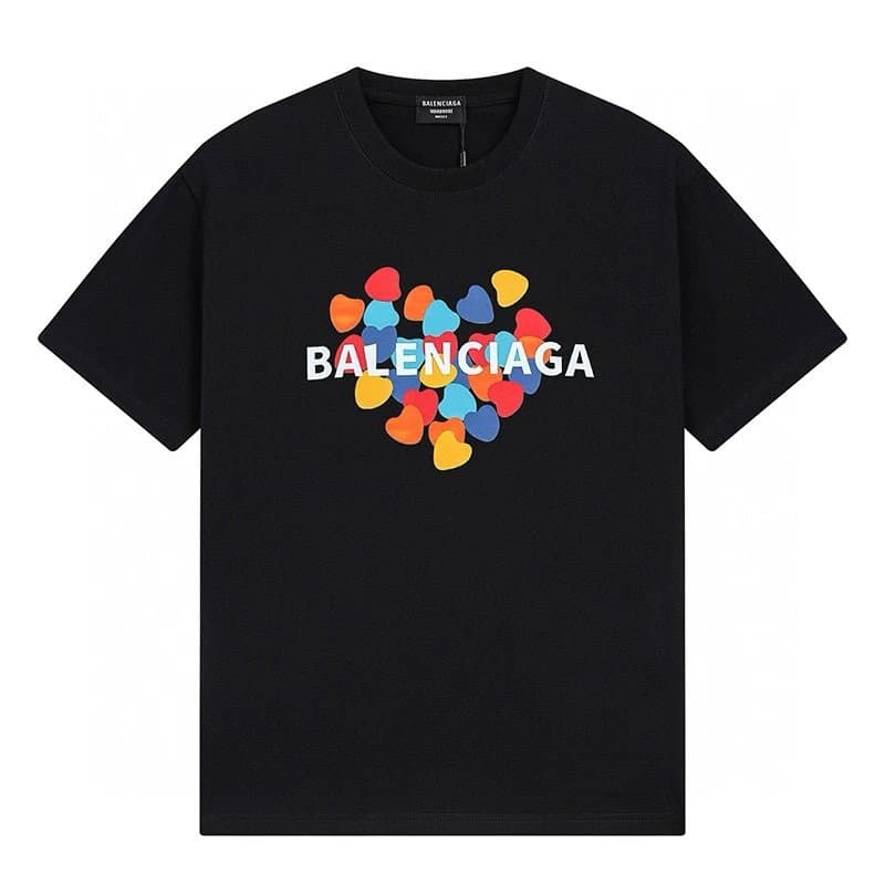 Balenciaga Digital Clock Tee 5:20 Print — 511黑色