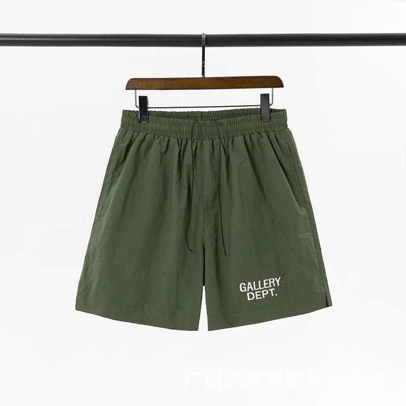 Levi's Denim Shorts Distressed Raw Hem — 971绿色