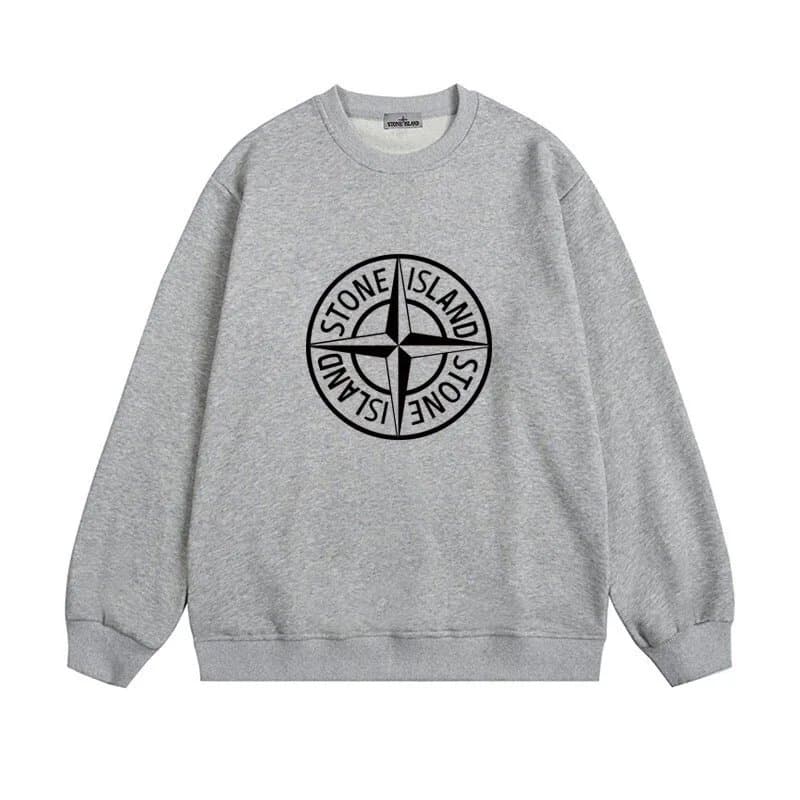 Stone Island Crewneck Sweatshirt Compass Logo